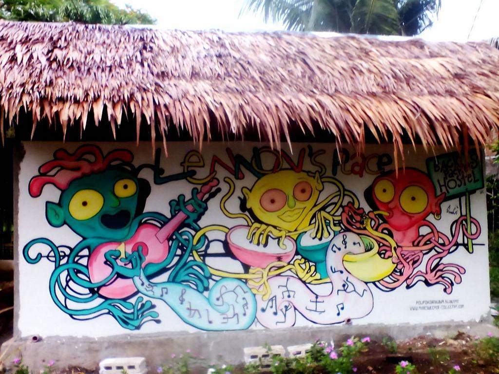 Lennon'S Place Backpacker Hostel Panglao Exteriér fotografie